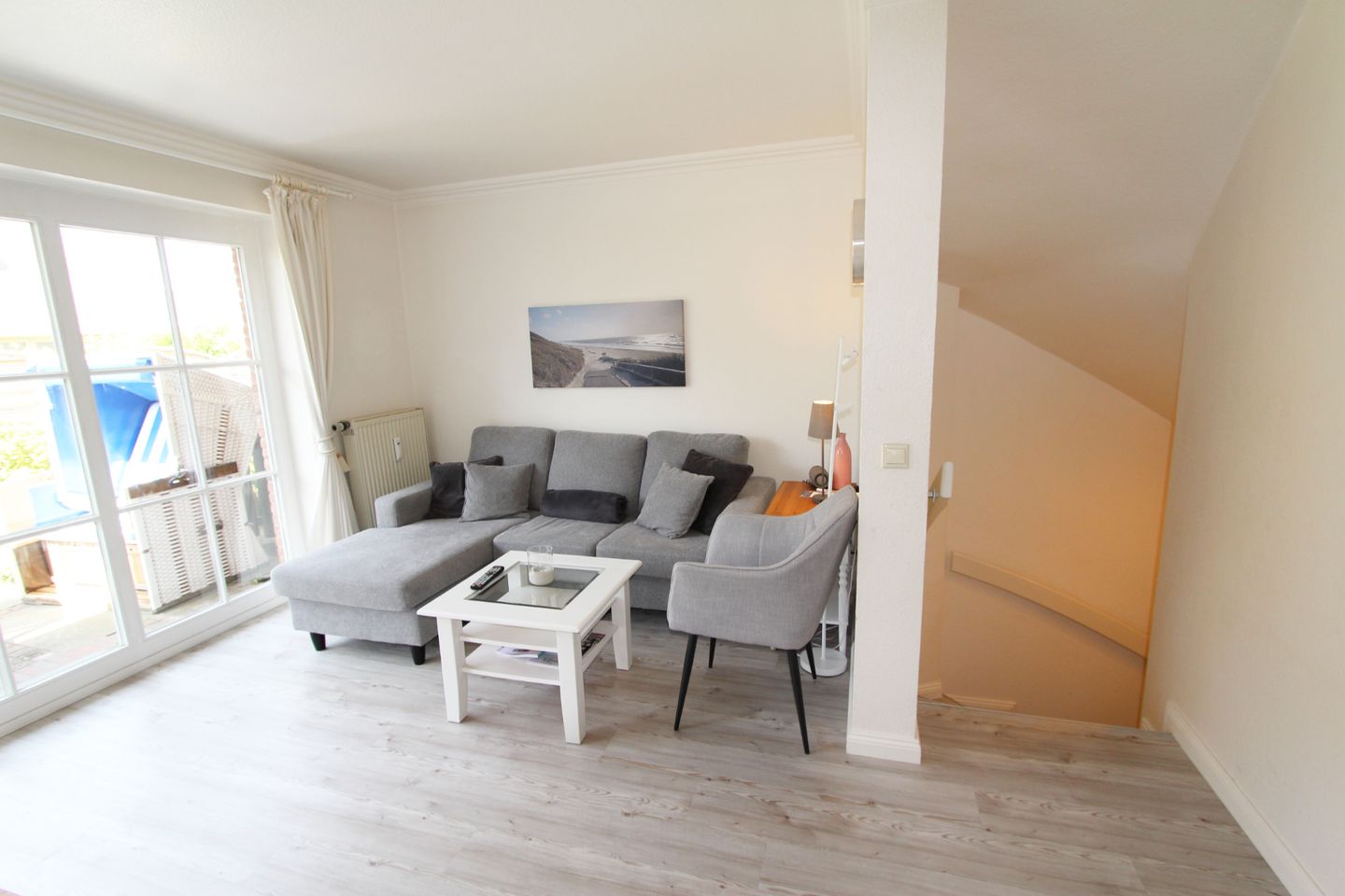 Min Droom   - Strandstr. 20, App. 3 Wenningstedt - Wohnzimmer