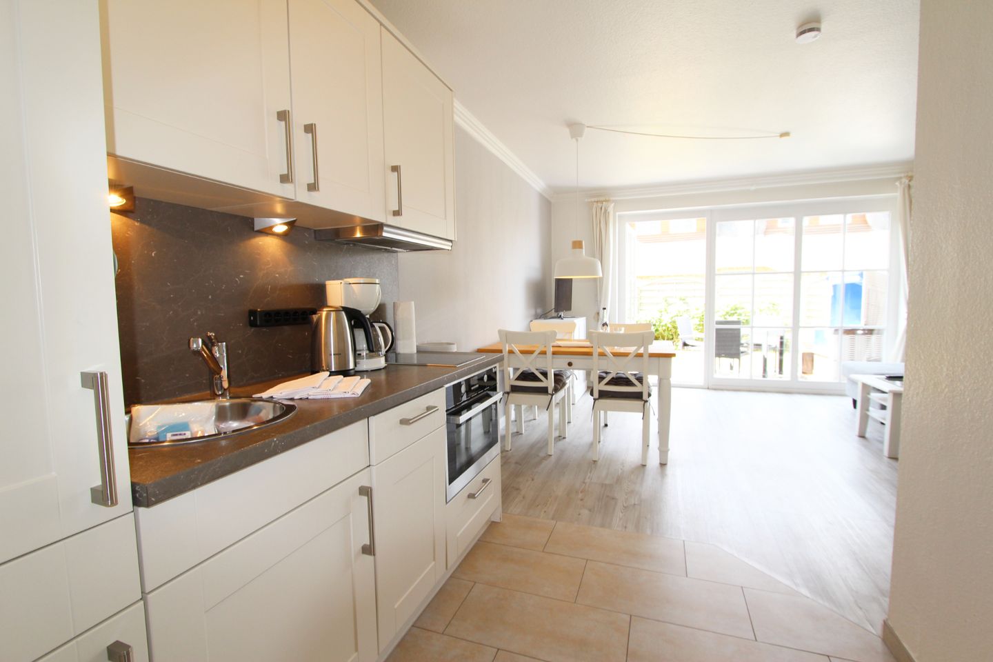 Min Droom   - Strandstr. 20, App. 3 Wenningstedt - Küche / Küchenzeile