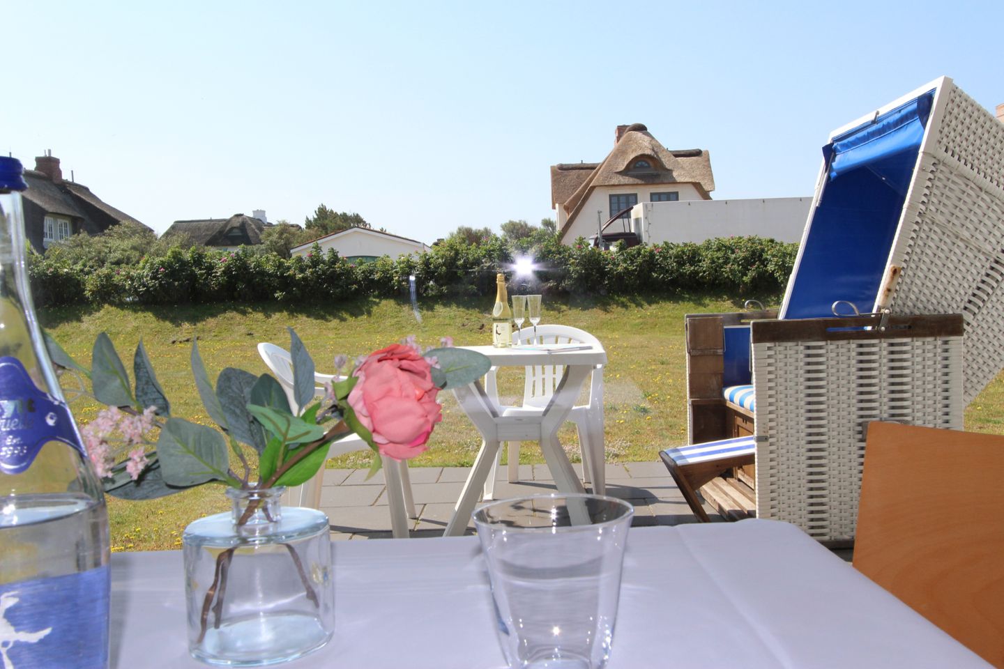  Neptun - Dünenstr. 2, App. 3 Wenningstedt - Gartenblick