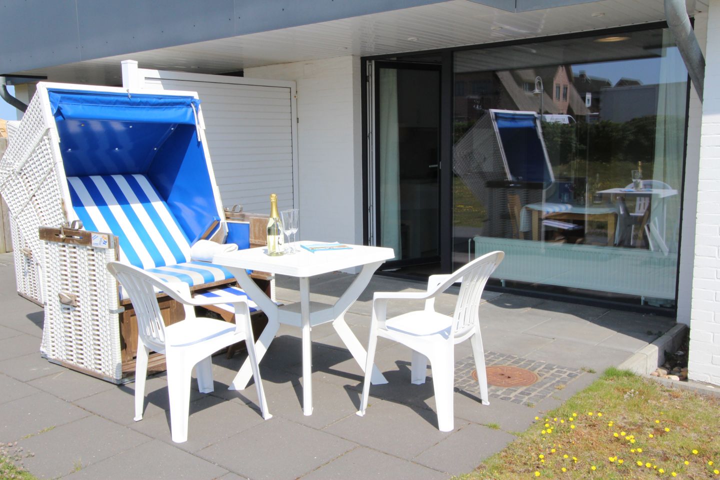  Neptun - Dünenstr. 2, App. 3 Wenningstedt - Terrasse