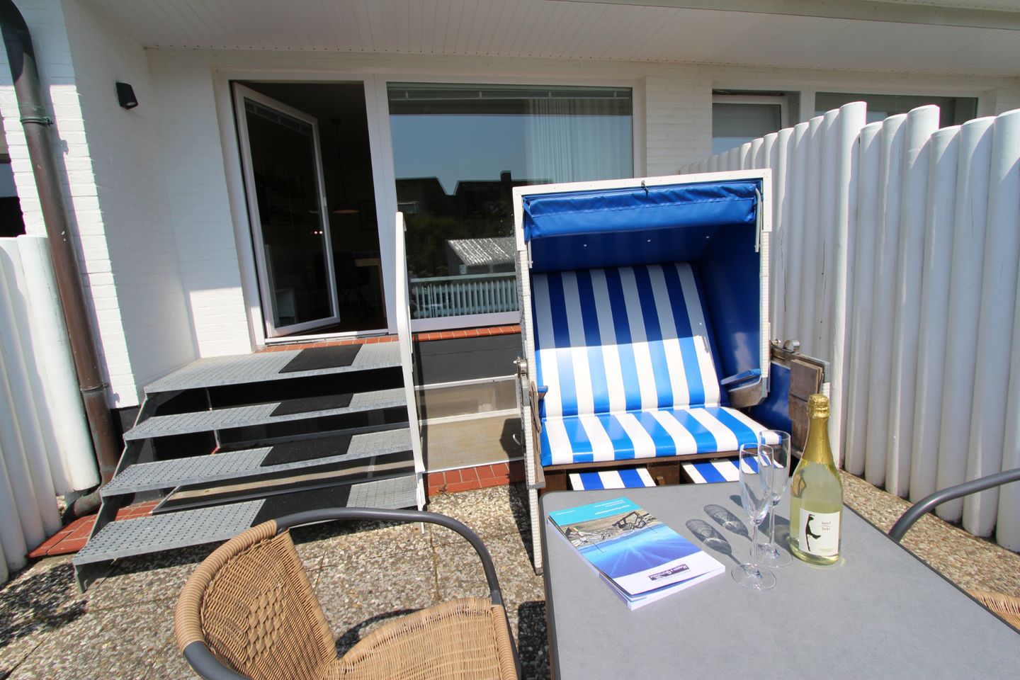 Aalto - Im Grund 13, App. 2 Wenningstedt - Terrasse