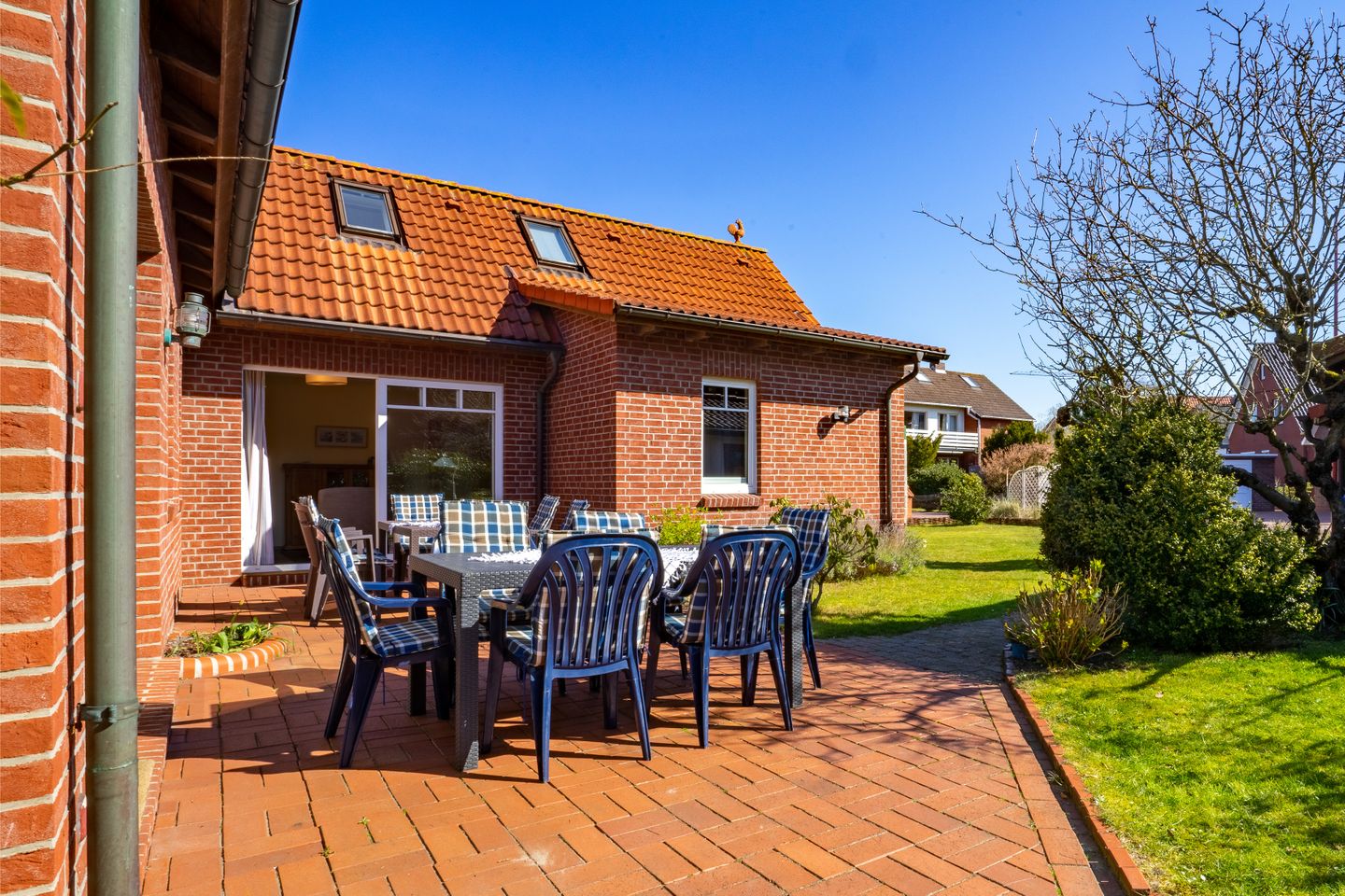 Friesenkate Backbord Norderney - die insellotsen Norderney / Friesenkate Backbord - Terrasse