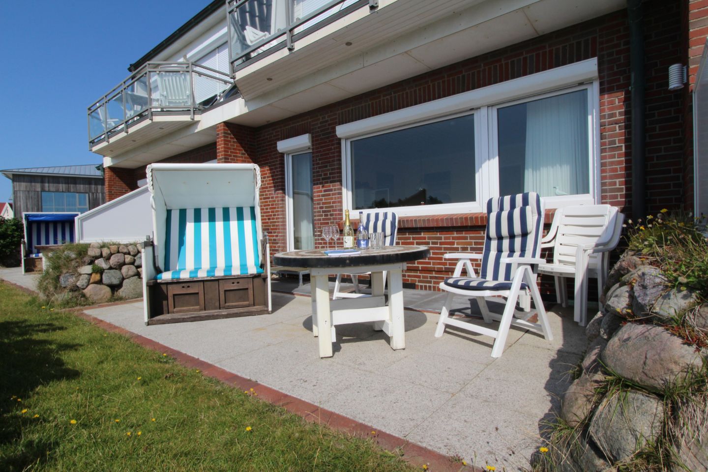 Wonningstair  - Dünenstr. 19, App. 3 Wenningstedt - Terrasse