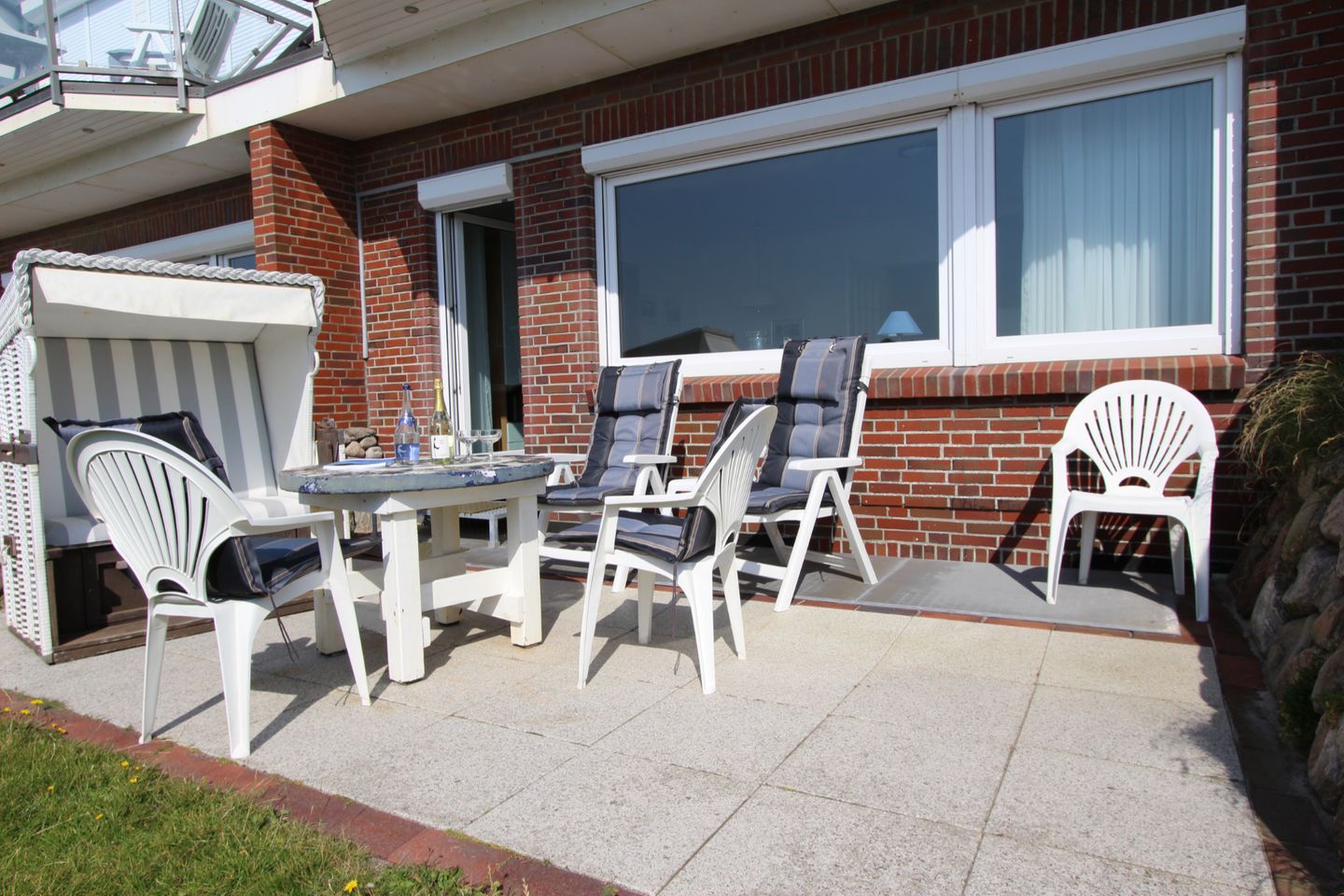  Wonningstair  - Dünenstr. 19, App. 5 Wenningstedt - Terrasse