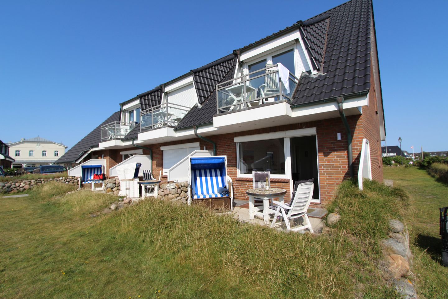 Trutz blanker Hans  - Dünenstr. 19, App. 7 Wenningstedt - Terrasse