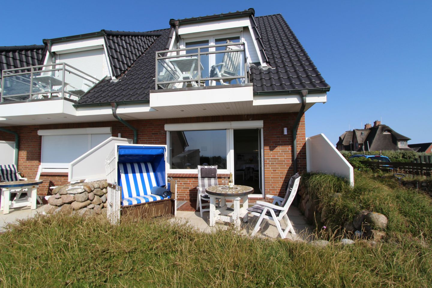 Trutz blanker Hans  - Dünenstr. 19, App. 7 Wenningstedt - Terrasse