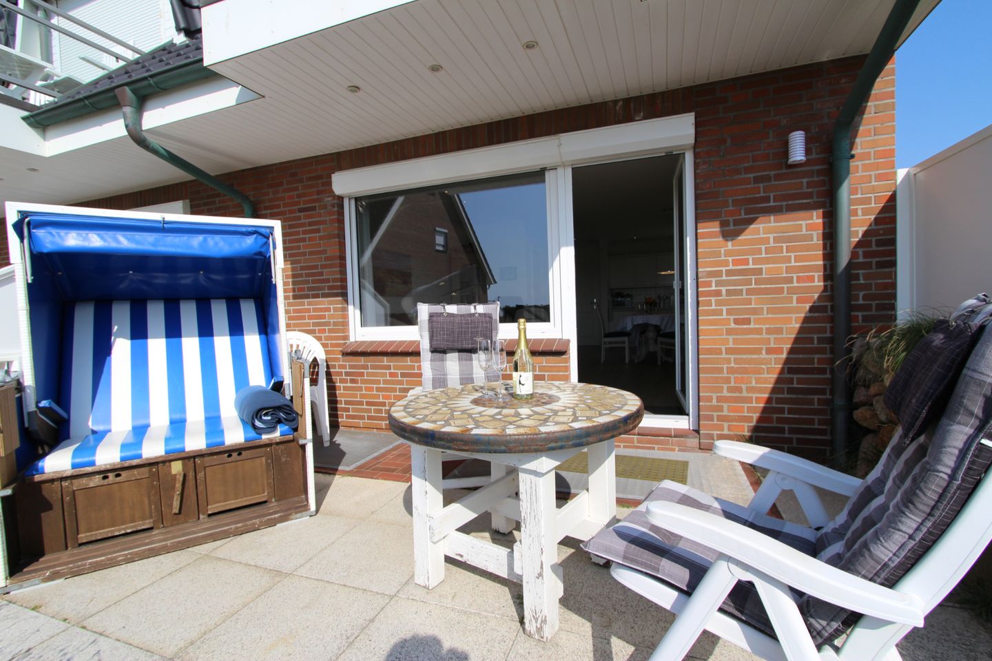 Trutz blanker Hans  - Dünenstr. 19, App. 7 Wenningstedt - Terrasse