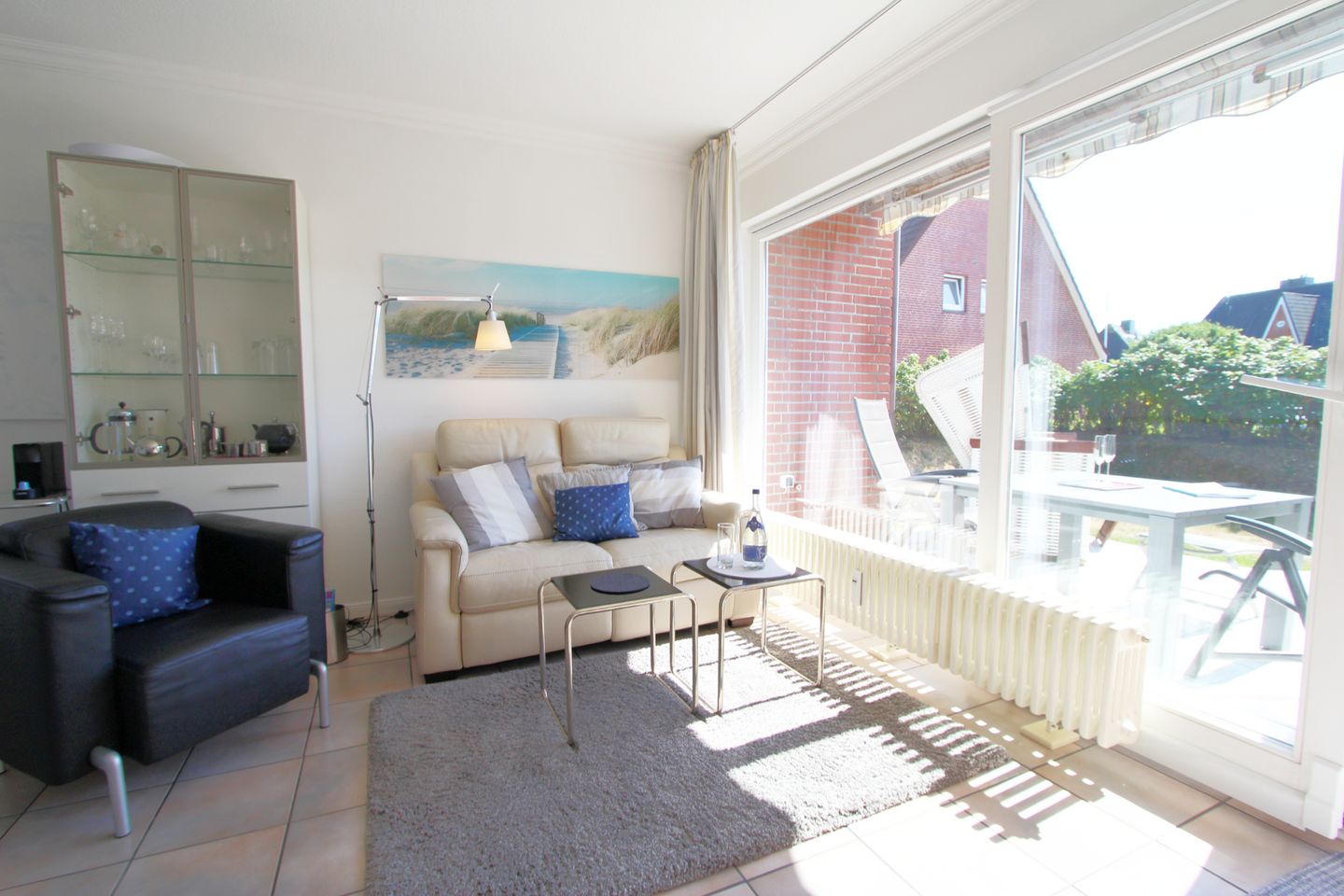 Seestern - Seestr. 4 b, App. 1 Wenningstedt - Wohnzimmer