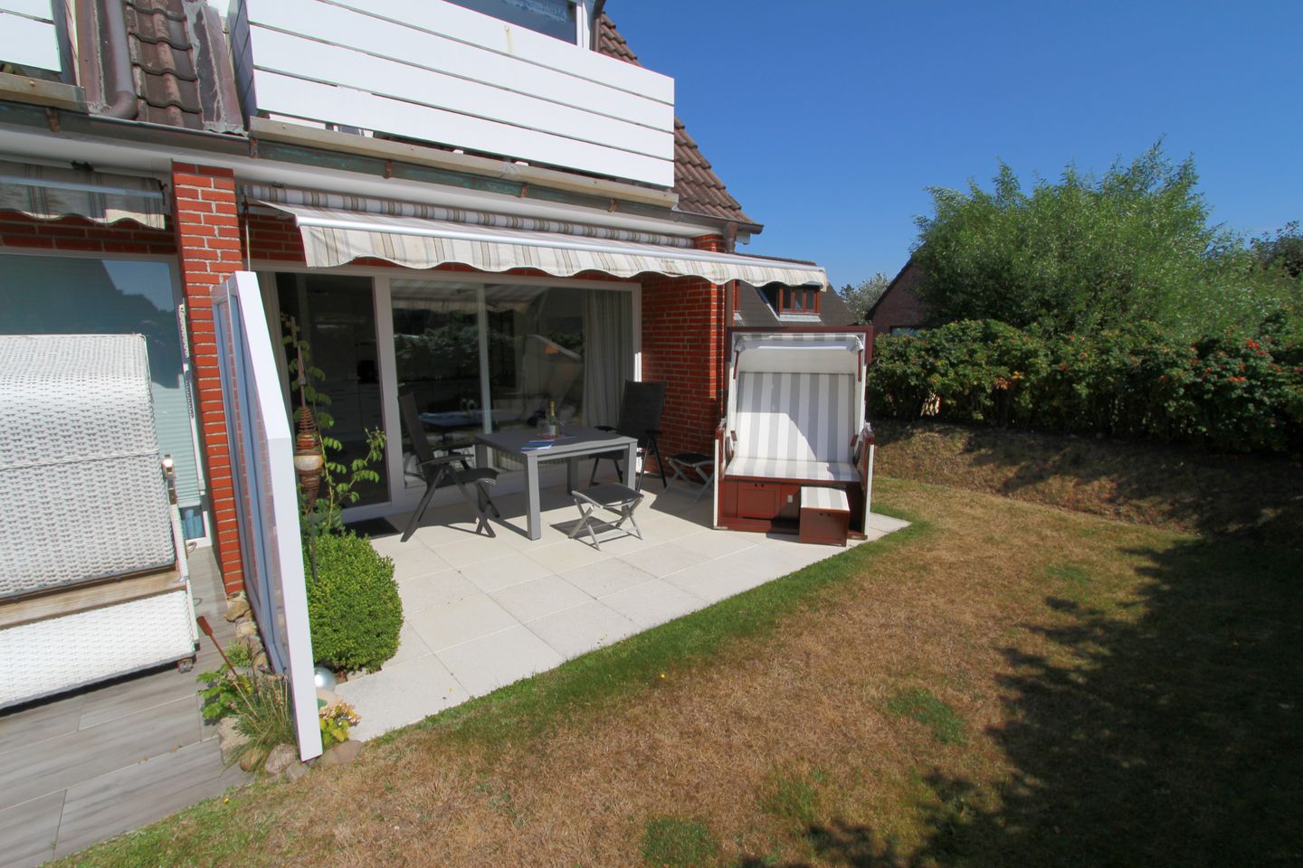 Seestern - Seestr. 4 b, App. 1 Wenningstedt - Terrasse