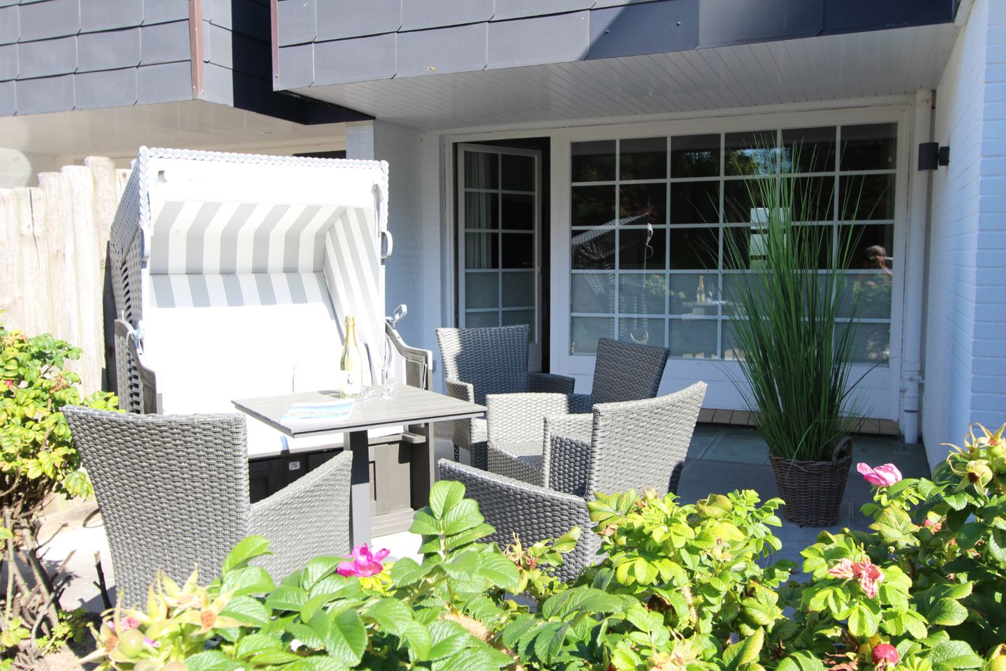 Kaeptn Teunis - Westerhörn 5, App. C Wenningstedt - Terrasse