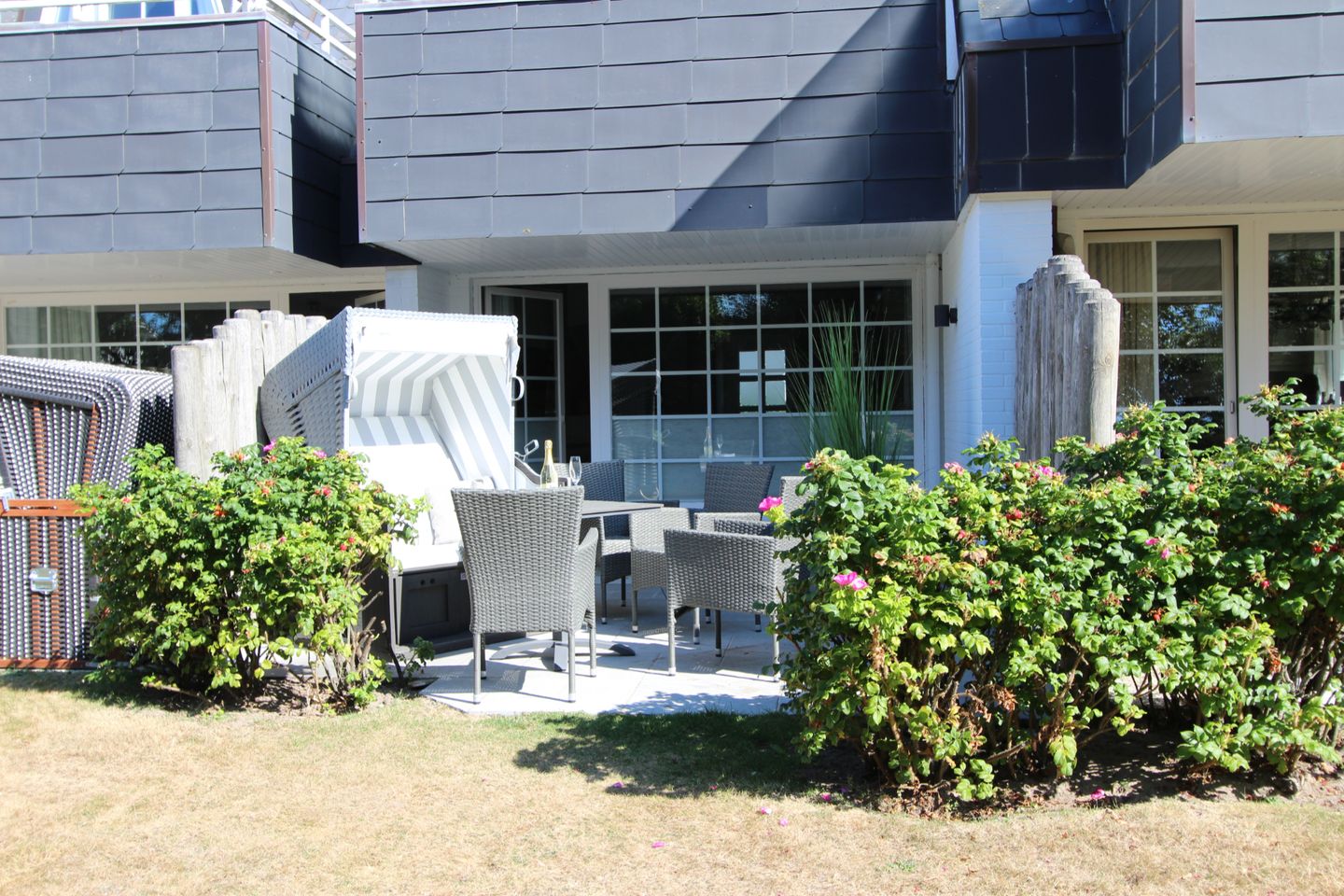 Kaeptn Teunis - Westerhörn 5, App. C Wenningstedt - Terrasse