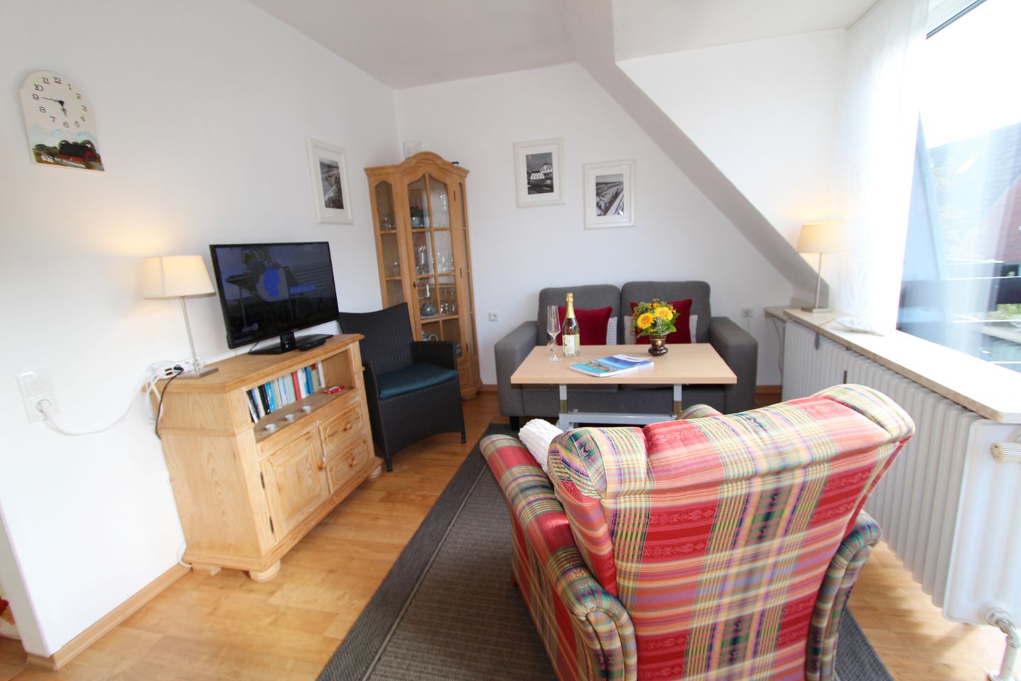 Hochkamp 3B, App. 9 Wenningstedt - Wohnzimmer