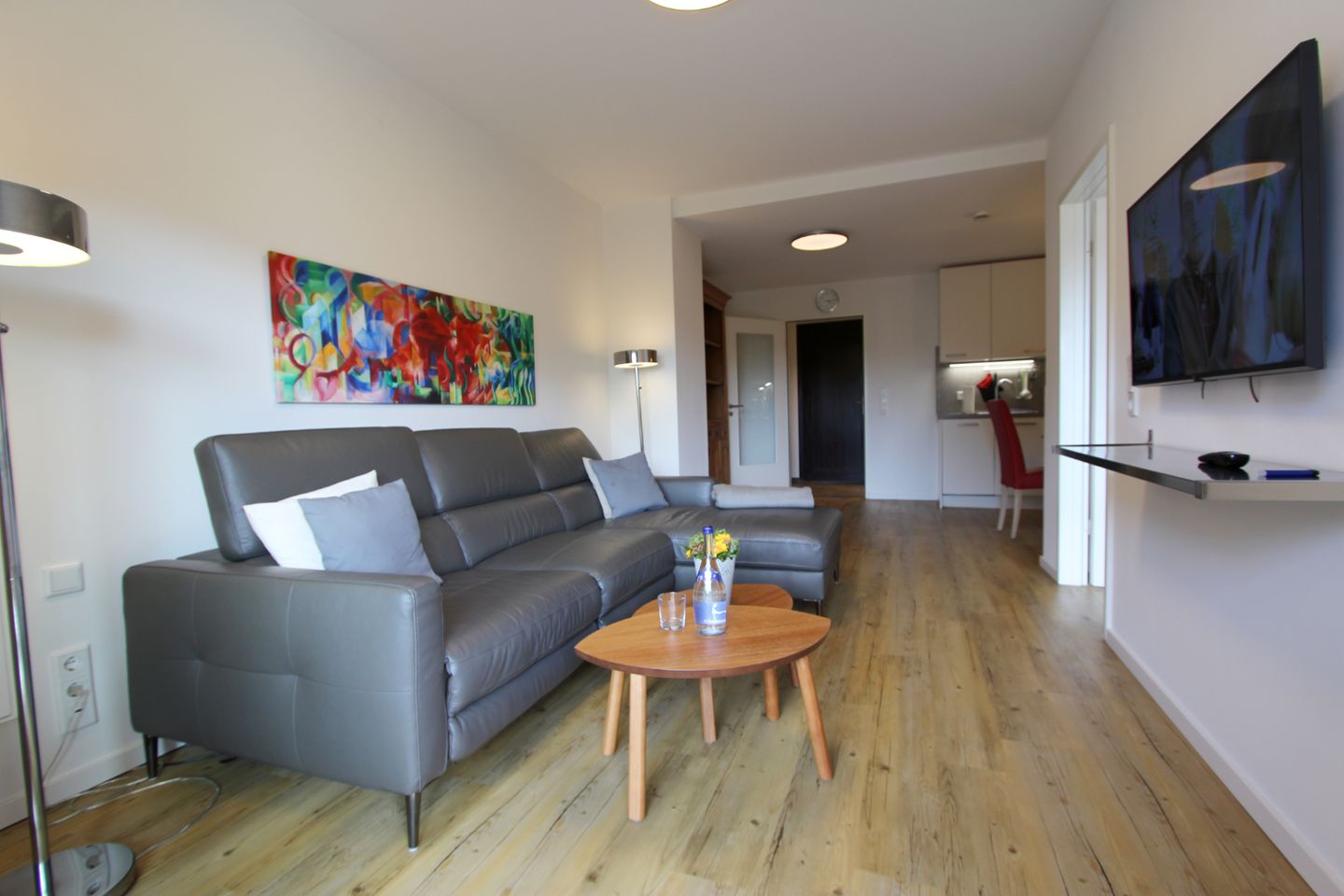 Hochkamp 5, App. 3 Wenningstedt - Wohnzimmer