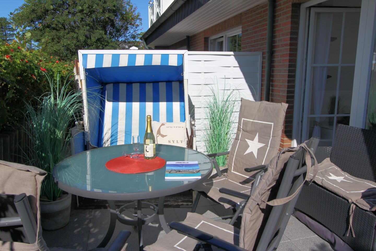 Harmony - Osterweg 52, App. 1 Wenningstedt - Terrasse