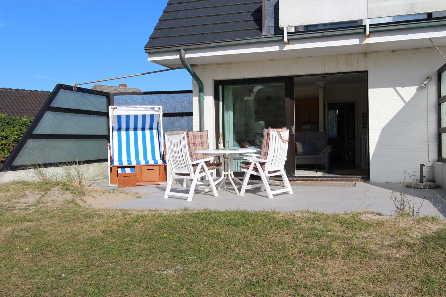 Seedüne 4a, App. 1 Wenningstedt - Terrasse