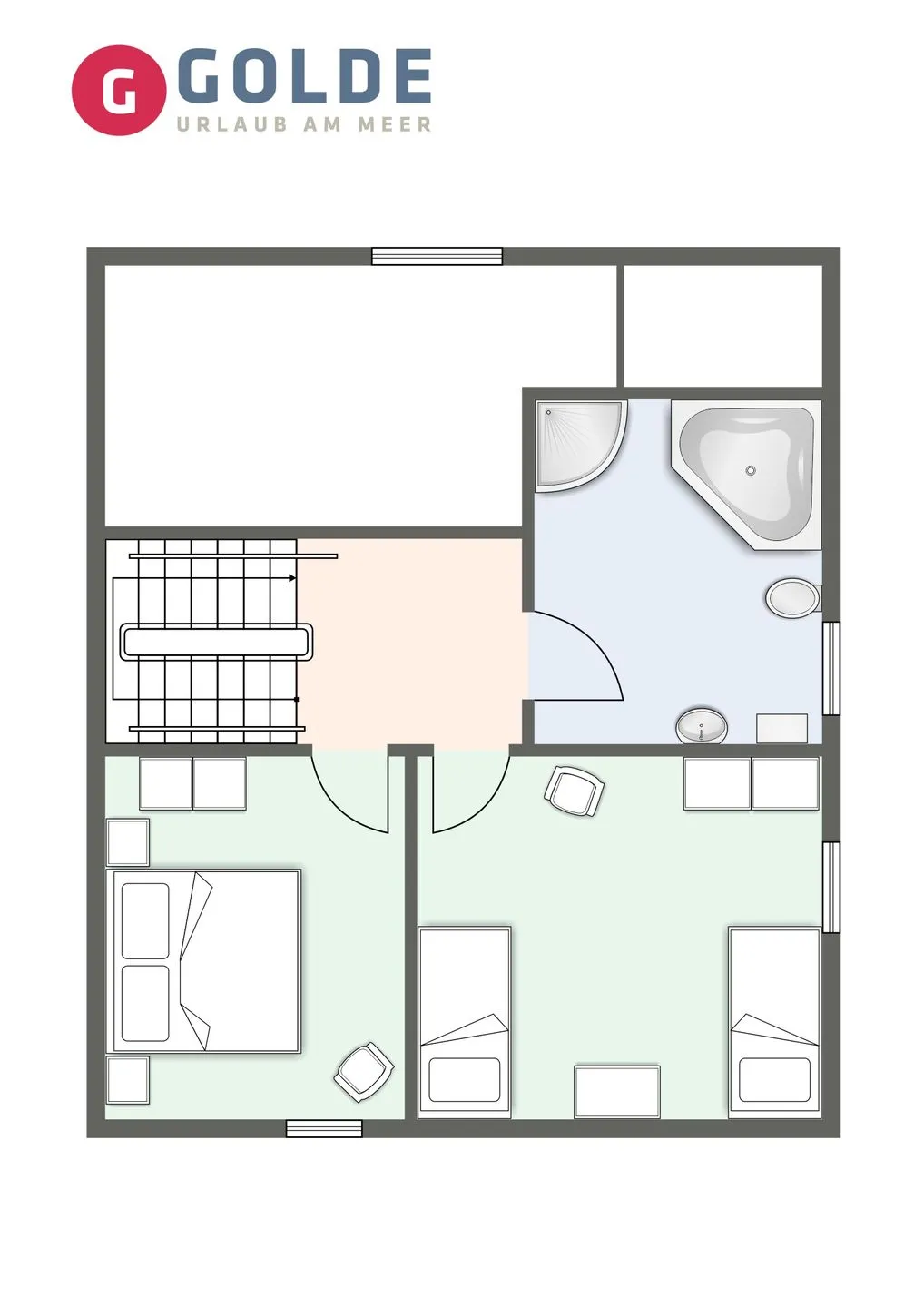Ferienhaus Dorfliebe Ferienhaus Dorfliebe SPO Dorf - Grundriss