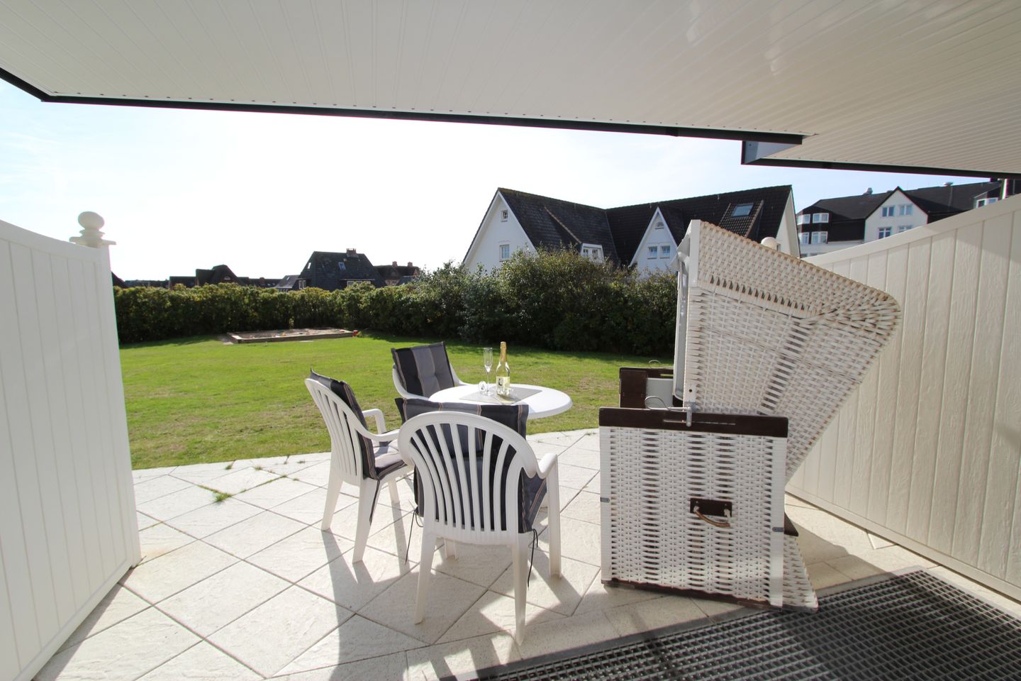 Atlantik  - Strandstr. 17, App. 17 Wenningstedt - Terrasse