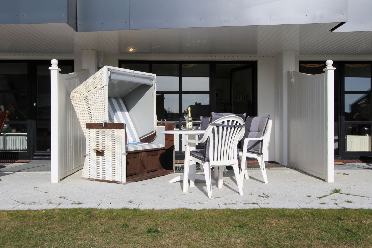 Atlantik  - Strandstr. 17, App. 17 Wenningstedt - Terrasse