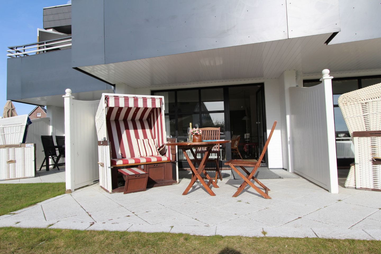 Atlantik   - Strandstr. 17, App. 18 Wenningstedt - Terrasse