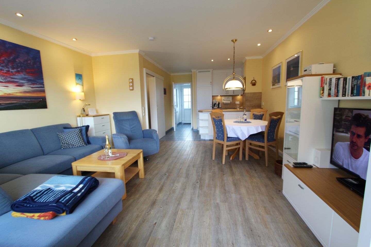  Trutz blanker Hans  - Dünenstr. 19, App. 9 Wenningstedt - Wohnzimmer