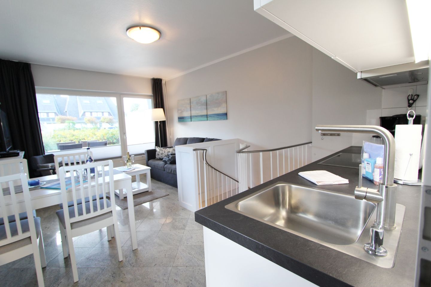 Im Grund 25, App. 1 Wenningstedt - Wohnzimmer