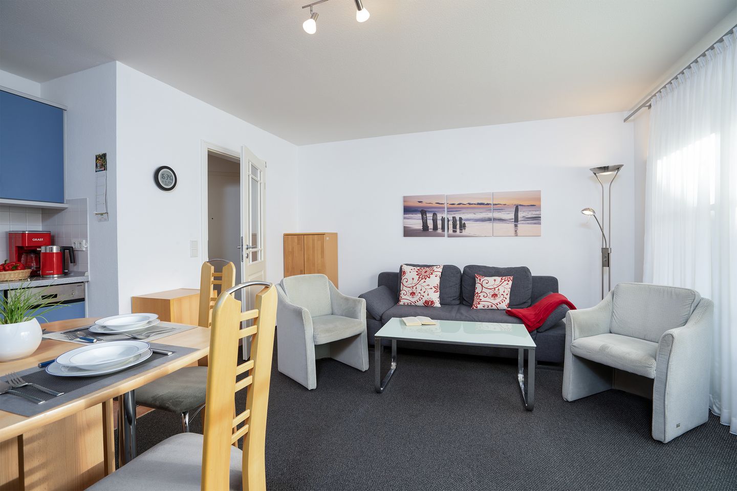 FIS/502 - Hanseaten Residenz Scharbeutz - Wohnzimmer