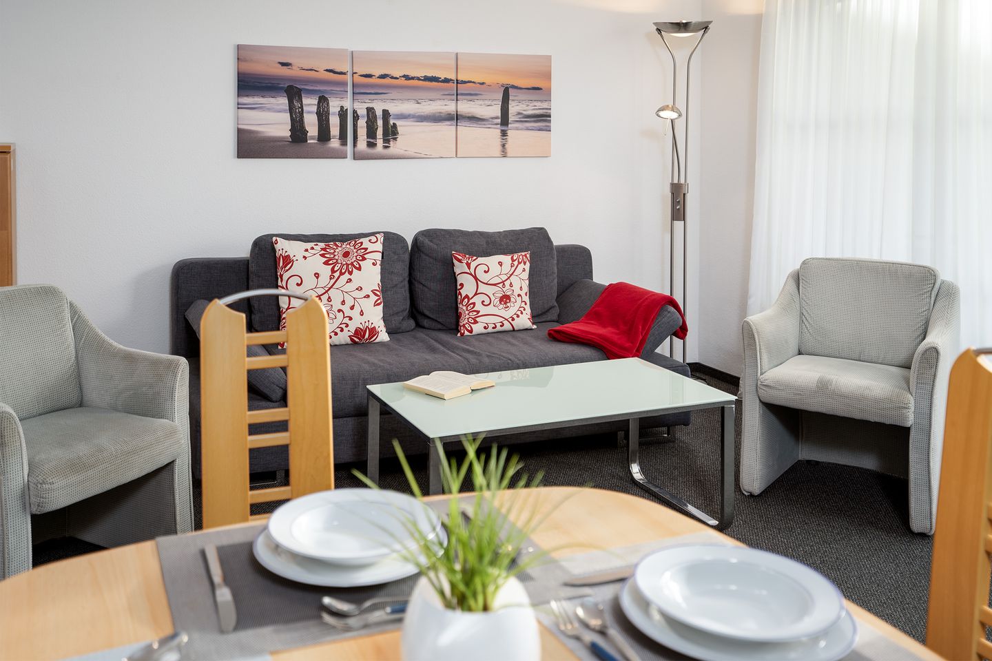 FIS/502 - Hanseaten Residenz Scharbeutz - Wohnzimmer