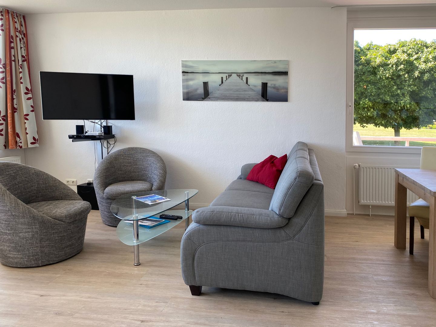 Kaiserhof Apartment 111, Typ F  - Wohnzimmer