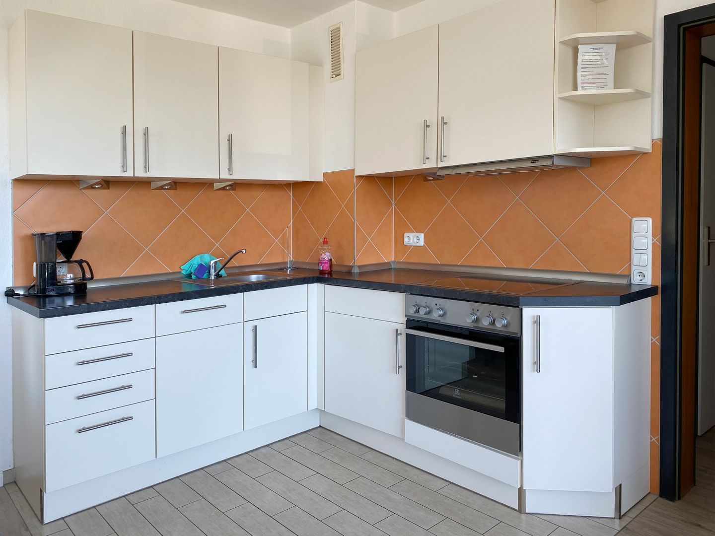 Kaiserhof Apartment 111, Typ F  - Küche / Küchenzeile