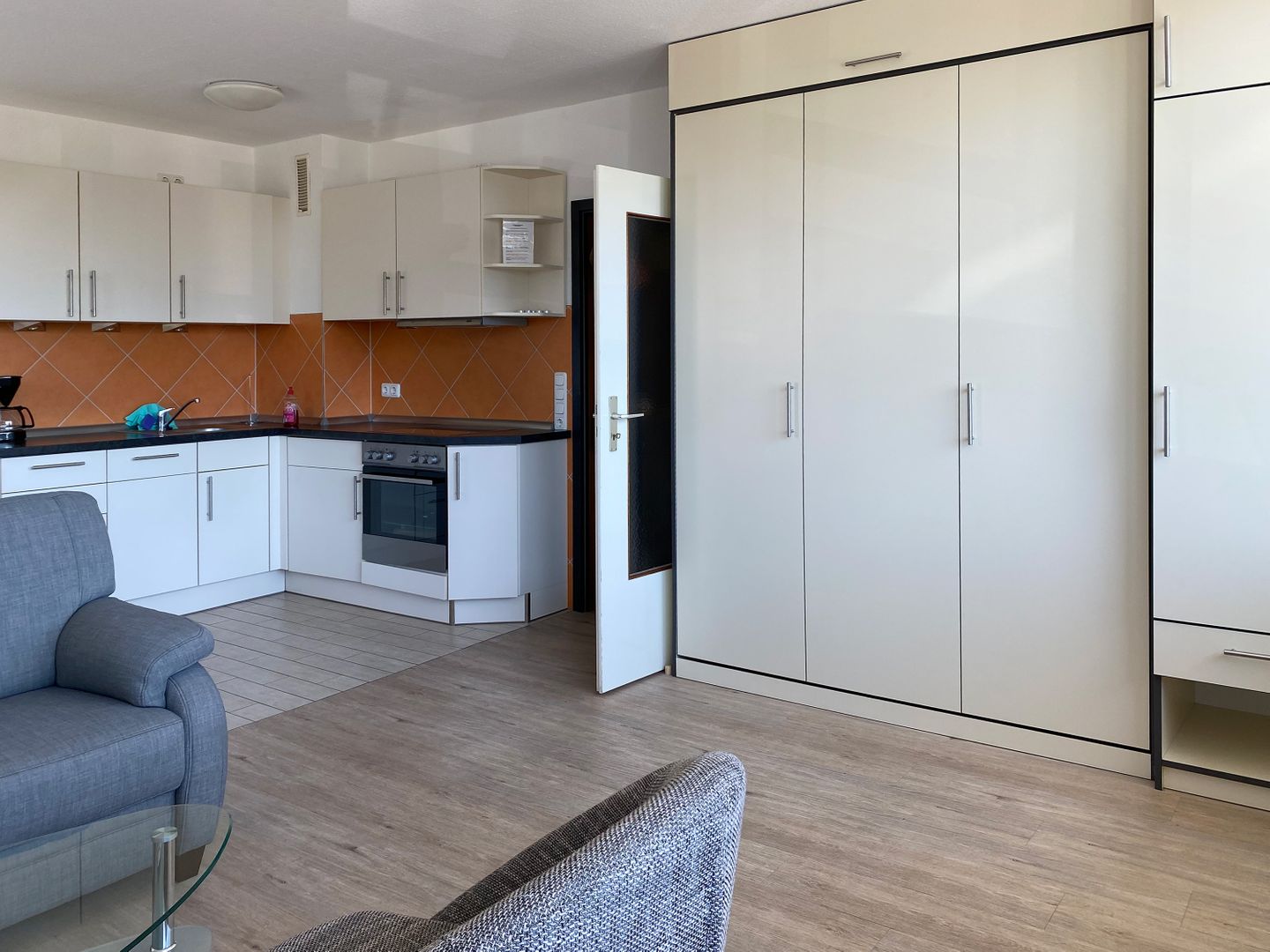 Kaiserhof Apartment 111, Typ F  - Bett