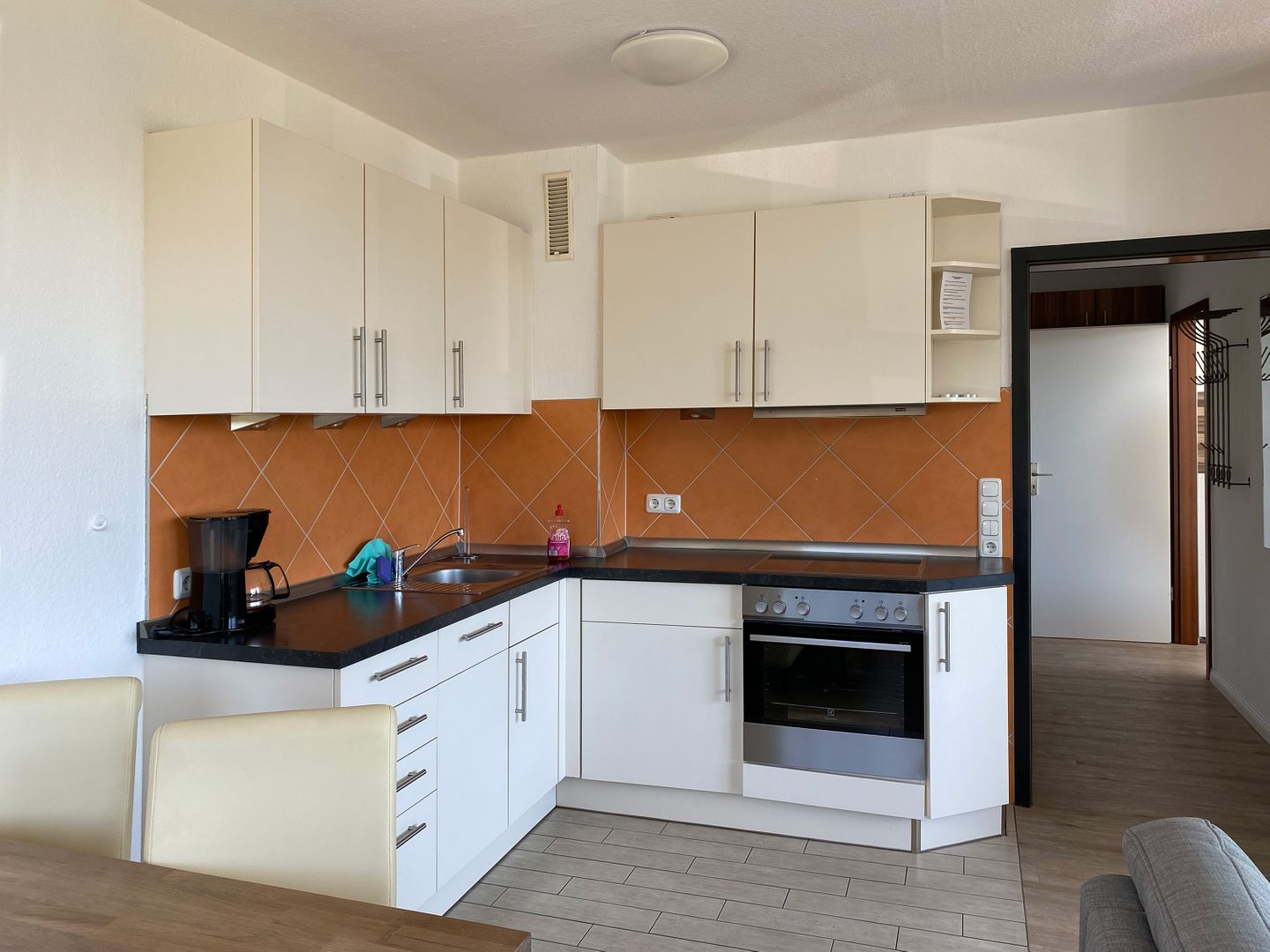 Kaiserhof Apartment 111, Typ F  - Küche / Küchenzeile