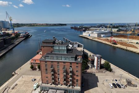  Ohlerich Speicher Wismar - Ohlerich Speicher mit Blick Richtung Meer