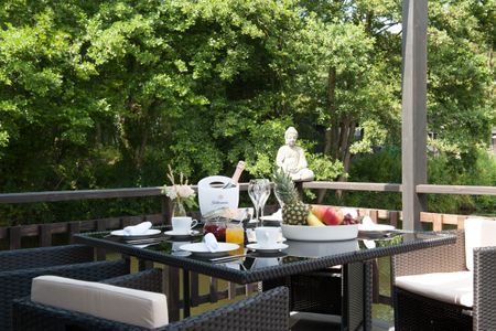 Gronenberger Mühle Haus 11 Scharbeutz - Terrasse