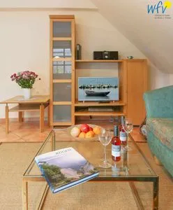 Wohnzimmer Haus Südstrand Ferienwohnung 8