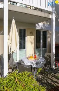 Terrasse Wohnpark Stadt Hamburg Ferienwohnung 35