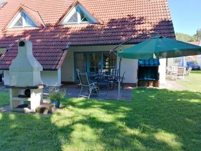 Garten Ferienpark Freesenbruch Doppelhaushälfte 11 - Windflüchter