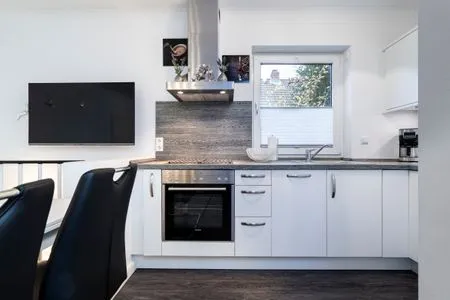 Küche / Küchenzeile Ferienwohnung "Strandhaus Möwenberg App. 11"