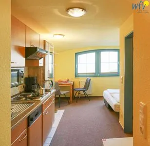 Küche / Küchenzeile Ferienappartements Am Neuensiener See Ferienwohnung 23