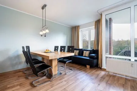 Wohnzimmer Wohnpark am Mühlenteich Ferienwohnung Nr. 27a