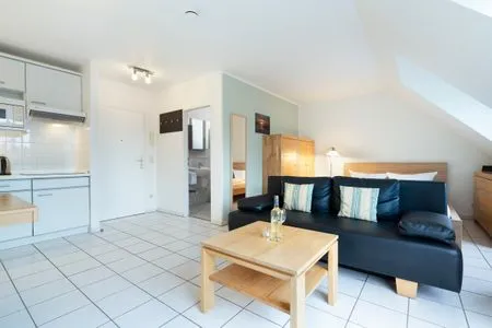 Wohnzimmer Wohnpark am Mühlenteich Ferienwohnung Nr. 24