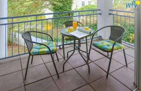 Balkon Residenz Binz Ferienwohnung 7