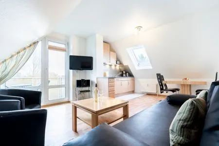 Wohnzimmer Wohnpark am Mühlenteich Ferienwohnung Nr. 38