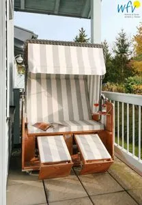 Balkon Ferienpark Seedorf Fischerhaus - Ferienwohnung 12