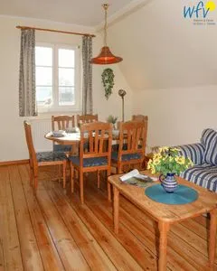 Wohnzimmer Villa Drei Rosen Ferienwohnung 4