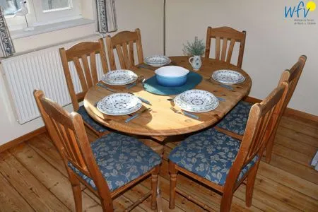 Wohnzimmer Villa Drei Rosen Ferienwohnung 4