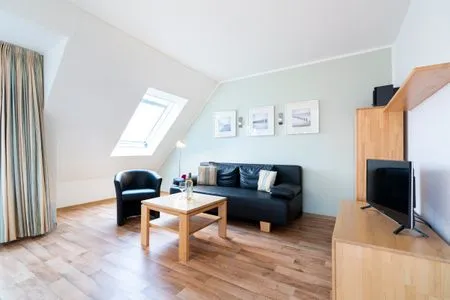 Wohnzimmer Wohnpark am Mühlenteich Ferienwohnung Nr. 34