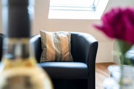 Wohnzimmer Wohnpark am Mühlenteich Ferienwohnung Nr. 36