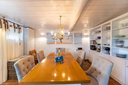 Wohnzimmer Ferienhaus Strandgut