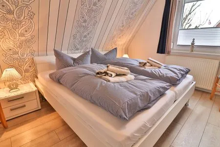 Schlafzimmer Kiek rin bi Kati - Ferienwohnung 2