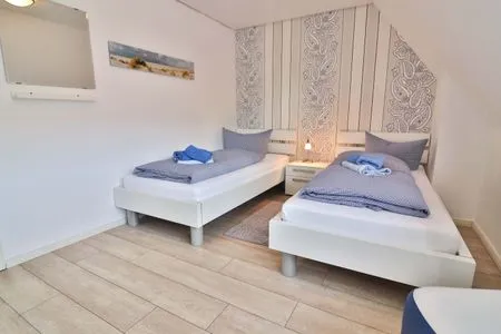 Schlafzimmer Kiek rin bi Kati - Ferienwohnung 3
